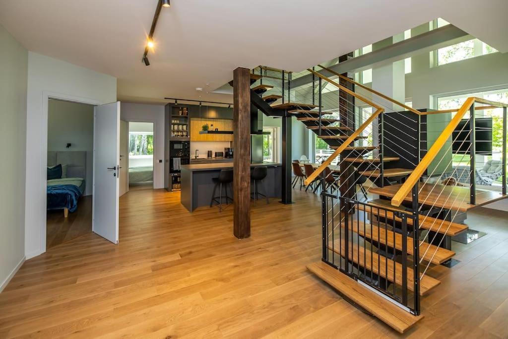 Modern Villa With Sauna & Hot Tub Hiiumaa Exteriér fotografie
